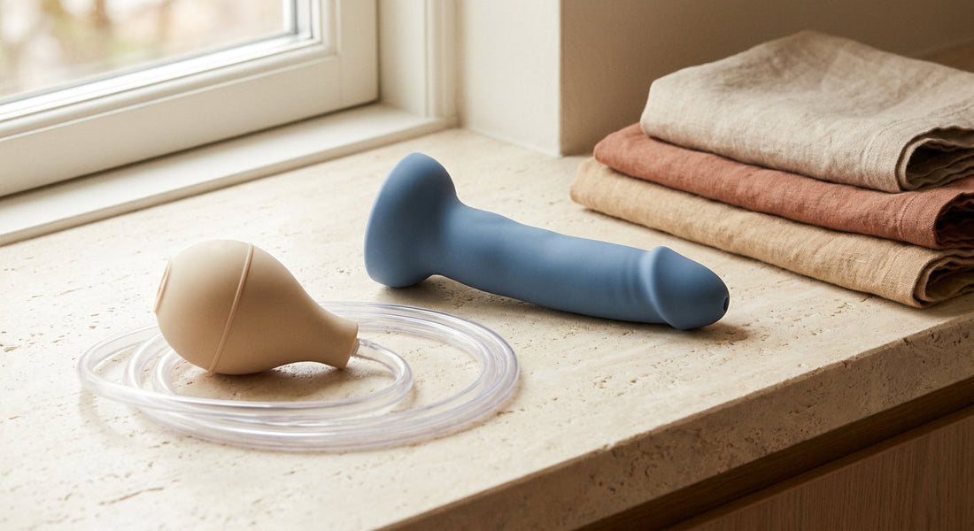 Squirting Dildos: How They Actually Work, What to Fill Them With, and How to Keep One Clean